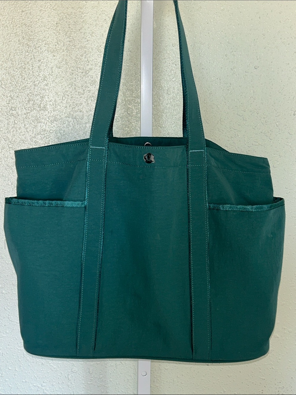 lululemon athletica Deep Teal Canvas Tote